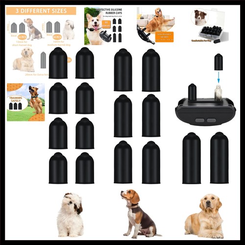 Pcs dog shock collar rubber - dog,