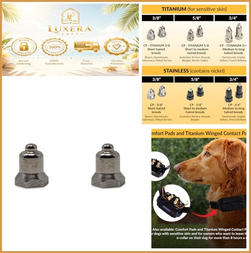 Dog training collar contact - collar,