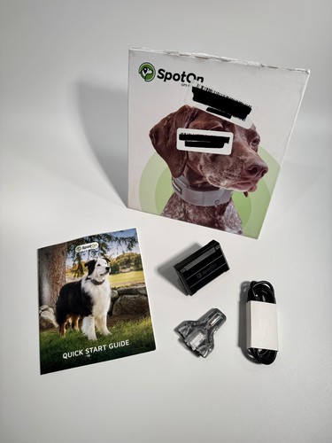 Spoton dog collar - spoton, fence